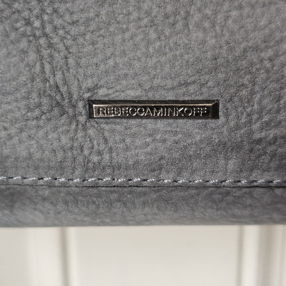 Rebecca MINKOFF SMOKEY BLUE/GRAY SUEDE LEATHER 🌿 - Picture 11 of 11